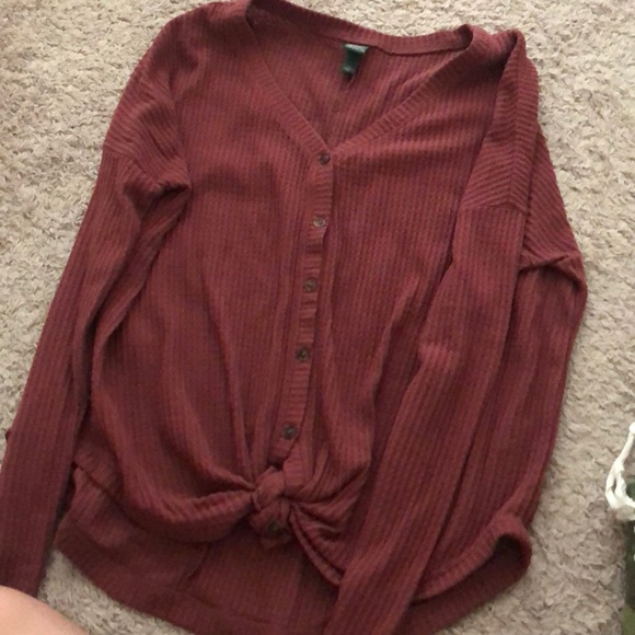 wild fable Tops - Waffle Thermal - Free People Dupe